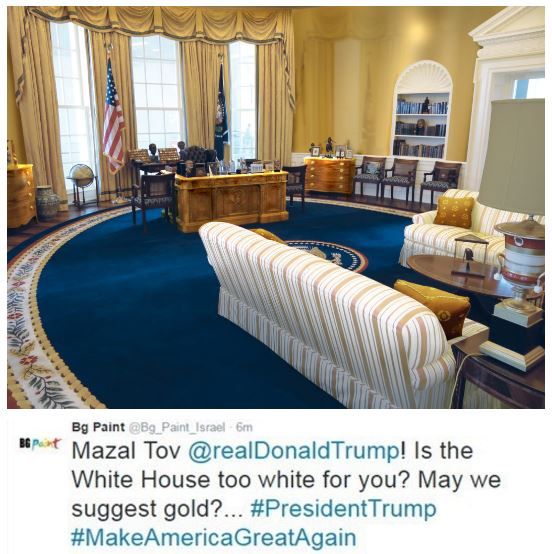 BG Paint and President Trump